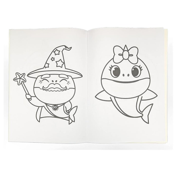 Baby Shark Colouring Book
