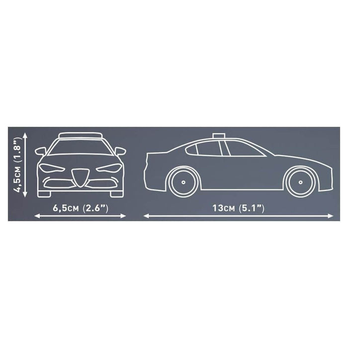 COBI Alfa Romeo Guila Quadrifoglio Polizia Building Set
