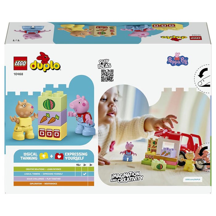 LEGO Duplo Peppa Pig Tractor And Market Building Set