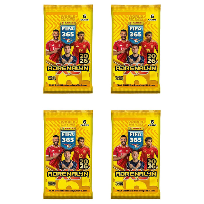 Panini FIFA 365 2025/26 Adrenalyn XL Trading Cards Pocket Tin - Laces Green/Pink