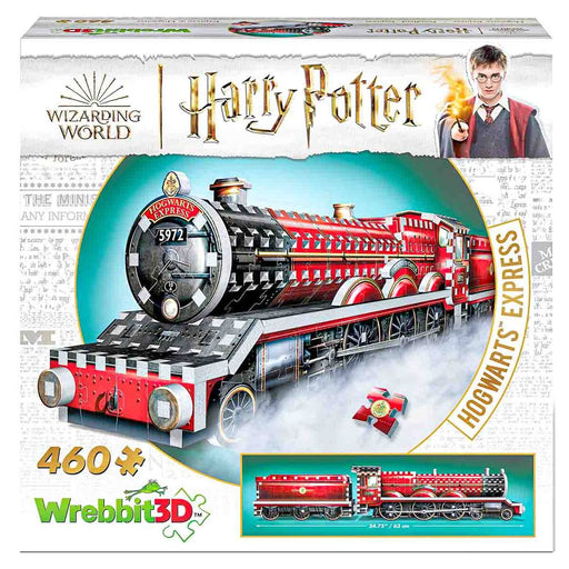 Wrebbit 3D Harry Potter: Hogwarts Express 460 Piece Puzzle .