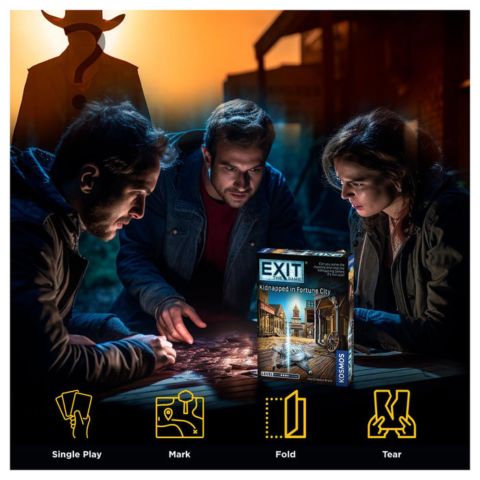 EXIT: Kidnapped in Fortune City Escape Room Game