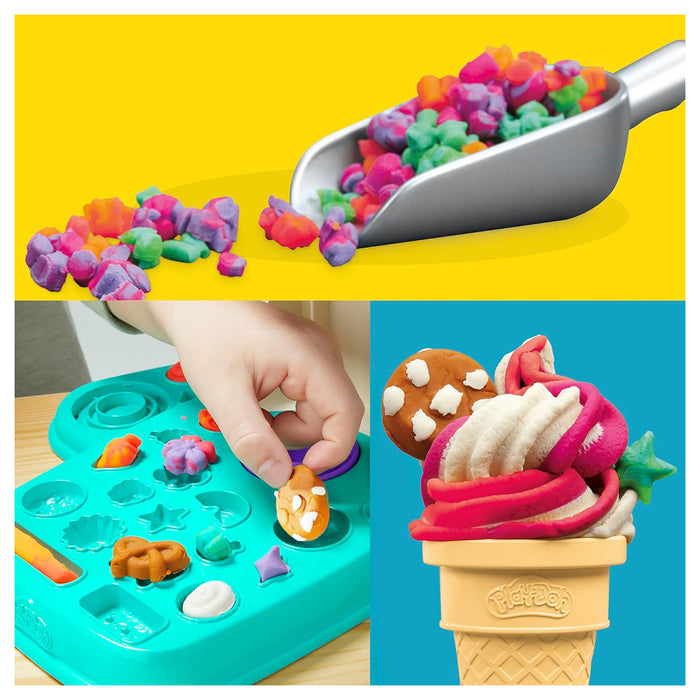 Play-Doh Rainbow Swirl Ice Cream Playset