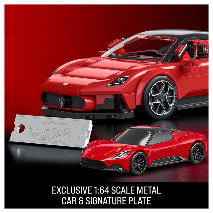 Hot Wheels Maserati MC20 Building Set