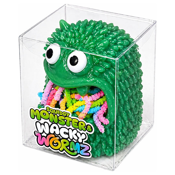 Squidgy Monster With Wacky Worms (Assorted)