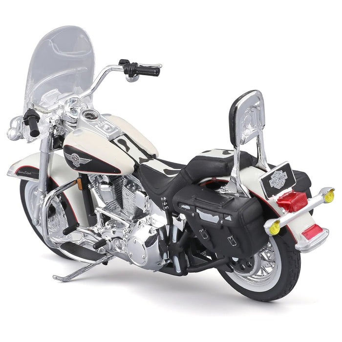 Maisto Harley Davidson Dous-40's 1997 FXDL Dyna Low Rider & 1993 FLSTN Heritage Softail Die-Cast Motorcycles