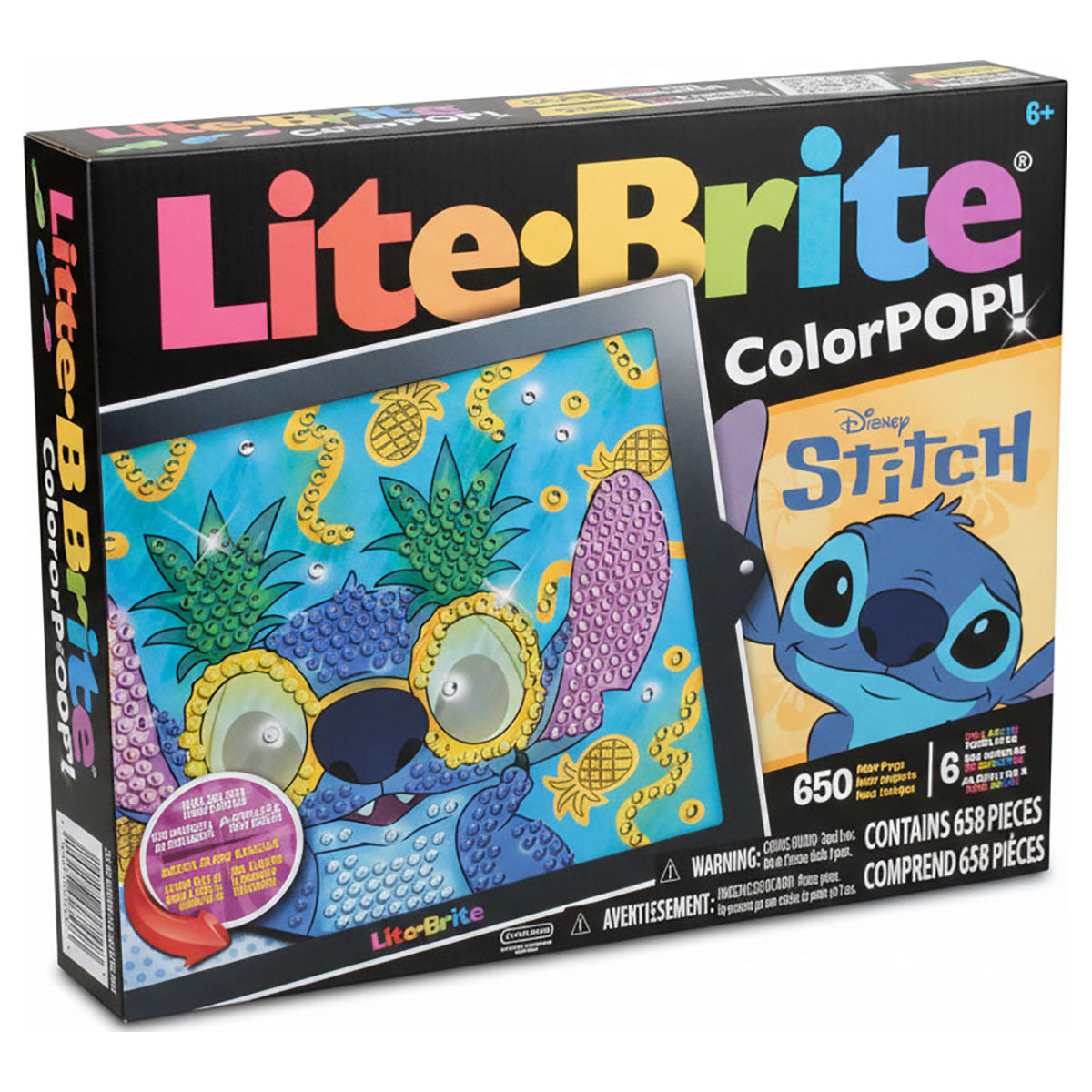 Lite Brite Colourpop Stitch LightUp Creative Play — Booghe