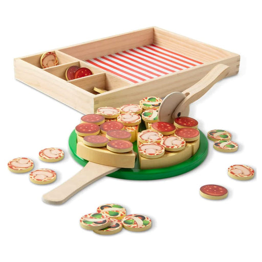 Melissa & Doug Wooden Pizza Party Set