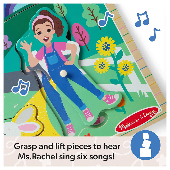 Melissa & Doug Ms. Rachel Wooden Song Puzzle