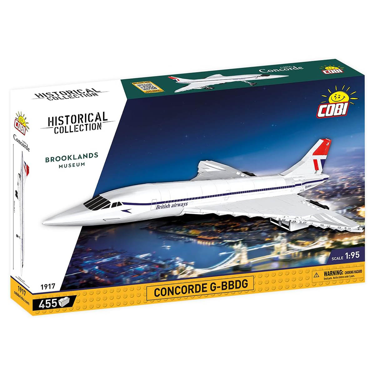Cobi Concorde G-BBDG Building Set — Booghe