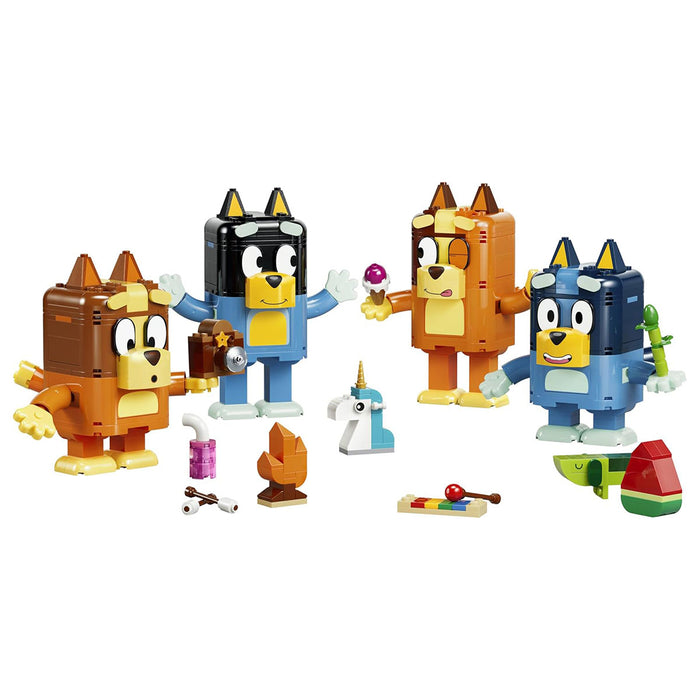 LEGO Bluey Brick-Built Bluey Family Building Set