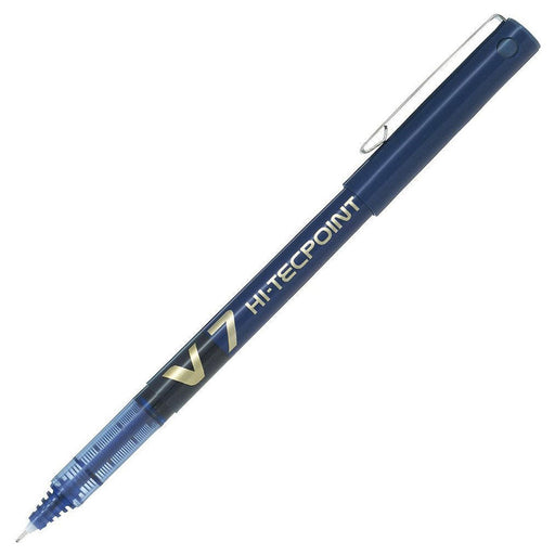 Pilot V7 Liquid Ink Rollerball Medium Line Blue Ink Pen
