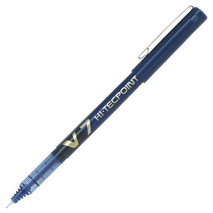 Pilot V7 Liquid Ink Rollerball Medium Line Blue Ink Pen
