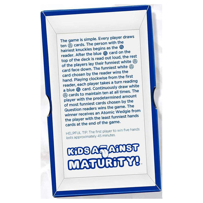 Kids Against Maturity Illustrated Edition Card Game