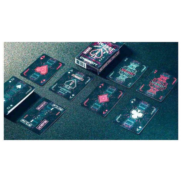 Bicycle Cyberpunk Cyber City Playing Cards