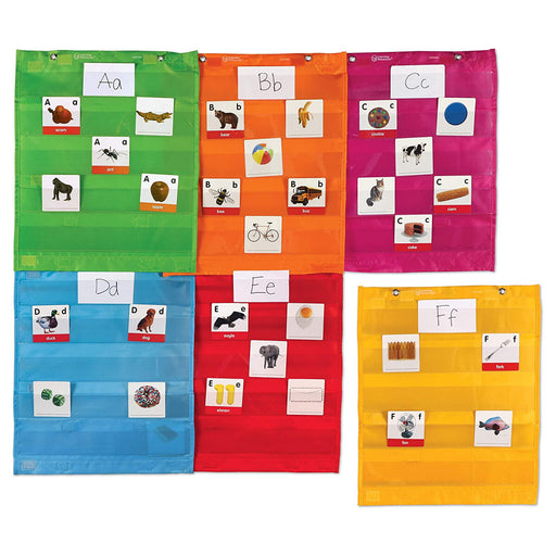 Learning Resources Magnetic Pocket Chart Squares (6 Pack)