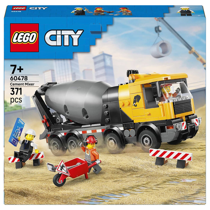 LEGO City Cement Mixer Building Set