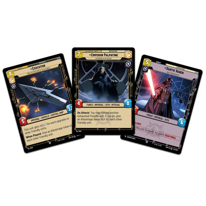 Star Wars: Unlimited: Ashes of the Empire Spotlight Deck - Emperor Palpatine