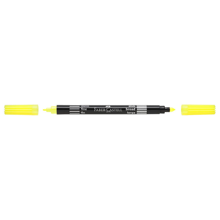 Faber-Castell Neon Double-Ended Felt Tip Pens (10 Pack)