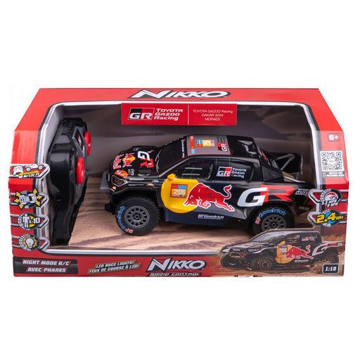 Nikko Remote Control Toyota Gazoo Racing Dakar 2024 Moraes Car