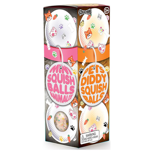 Scrunchems Pets Diddy Squish Balls (3 Pack)