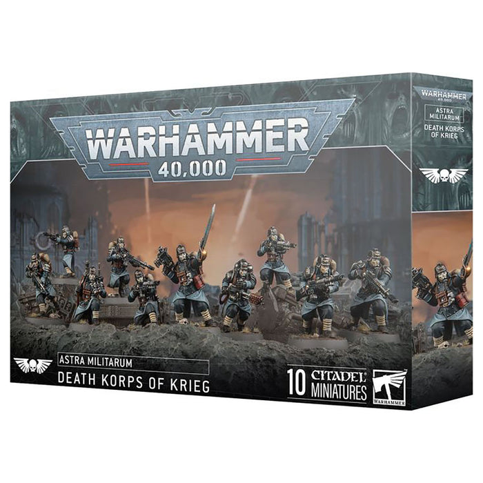 Warhammer 40,000 Astra Miltarum: Death Korps of Krieg Miniatures Set