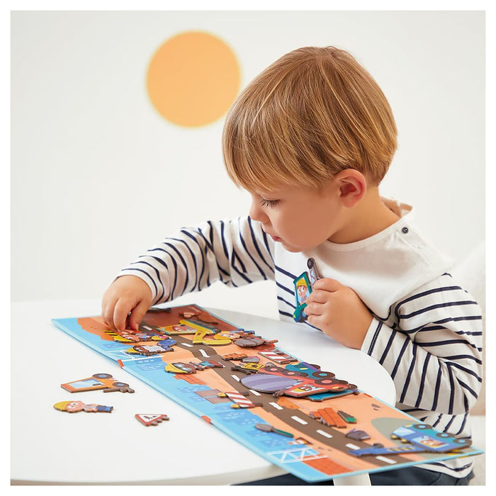 Janod Magneti'Stories The Building Site Set