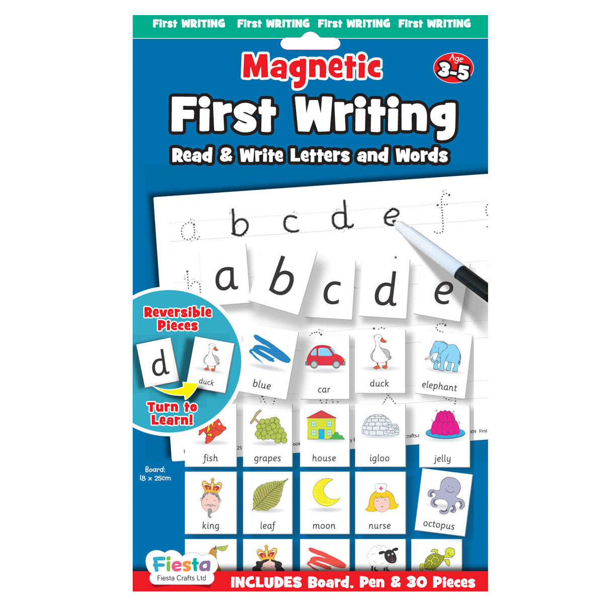 Fiesta Crafts Magnetic First Writing Set — Booghe