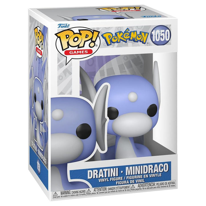 Funko Pop! Games: Pokémon: Dratini - MiniDraco Vinyl Figure #1050 