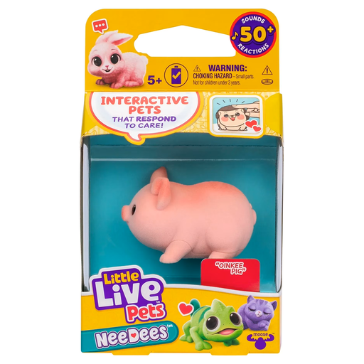 Little Live Pets NeeDees Oinkee Pig Interactive Pet