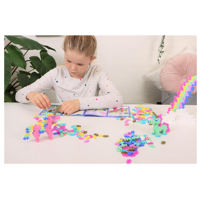 Plus-Plus Learn to Build Unicorns Set