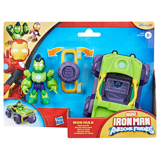 Marvel Iron Man and his Awesome Friends Iron Hulk Iron Racer