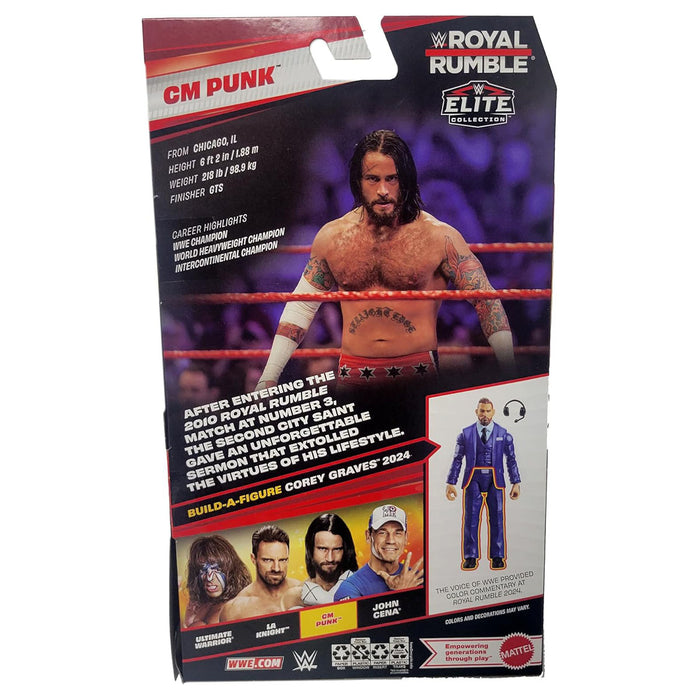 WWE Elite Collection Royal Rumble CM Punk 6" Figure
