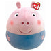 Ty Squish-a-Boos Peppa Pig George 10" Plush