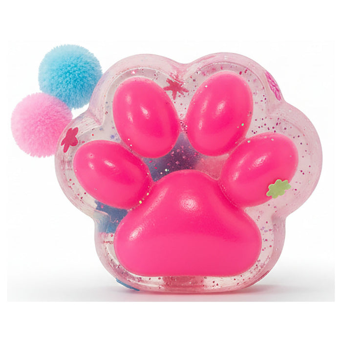 Squeezos Squishy Cat Paw With Bobble