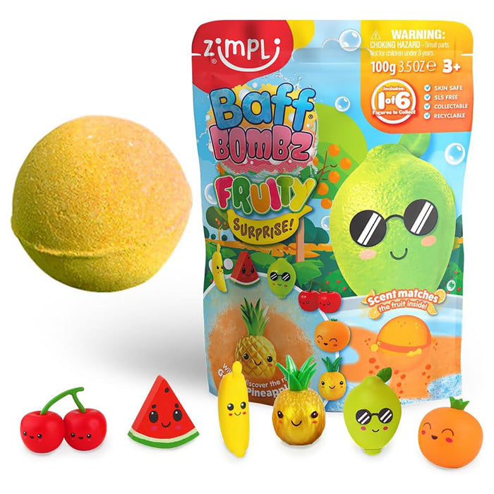 Zimpli Baff Bombz Fruity Surprise! Bath Fun