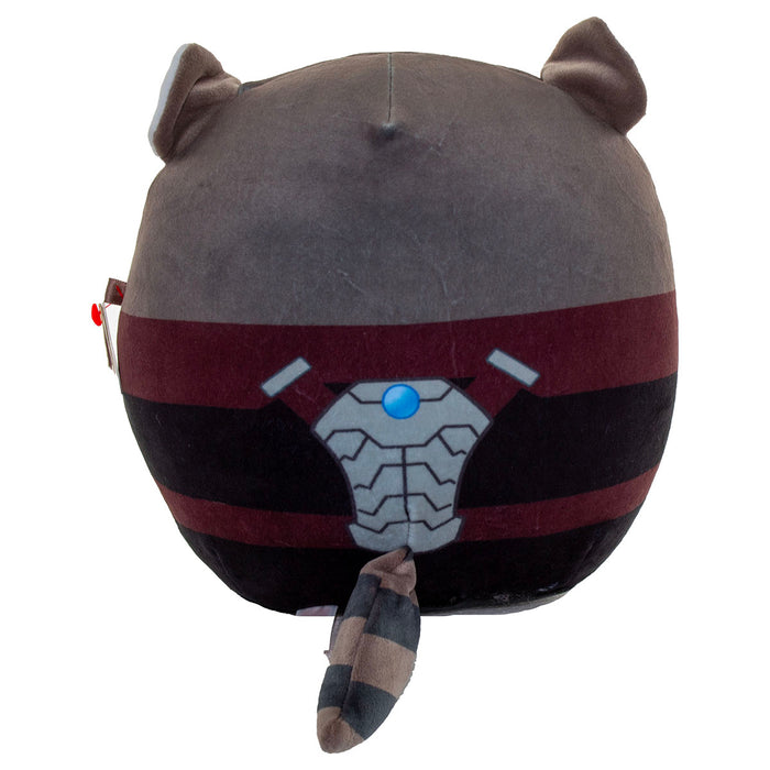  Ty Squishy Beanies Marvel Rocket 10" Plush
