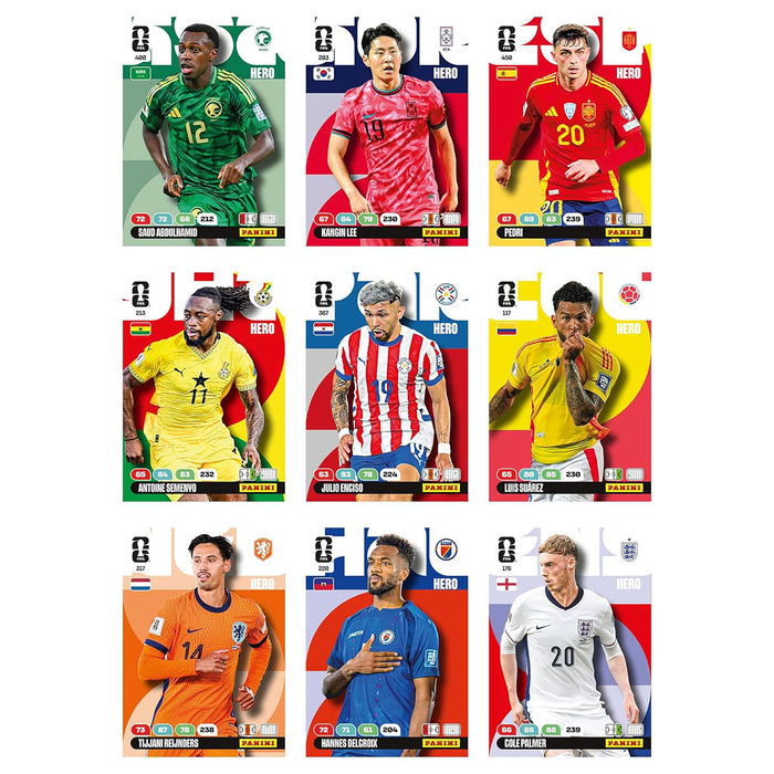 Panini FIFA World Cup 2026 Adrenalyn XL Trading Cards Collector Tin (tyles vary)