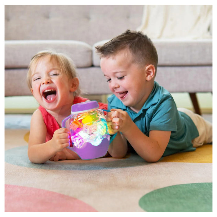 Glo Pals Sensory Play Jar Purple