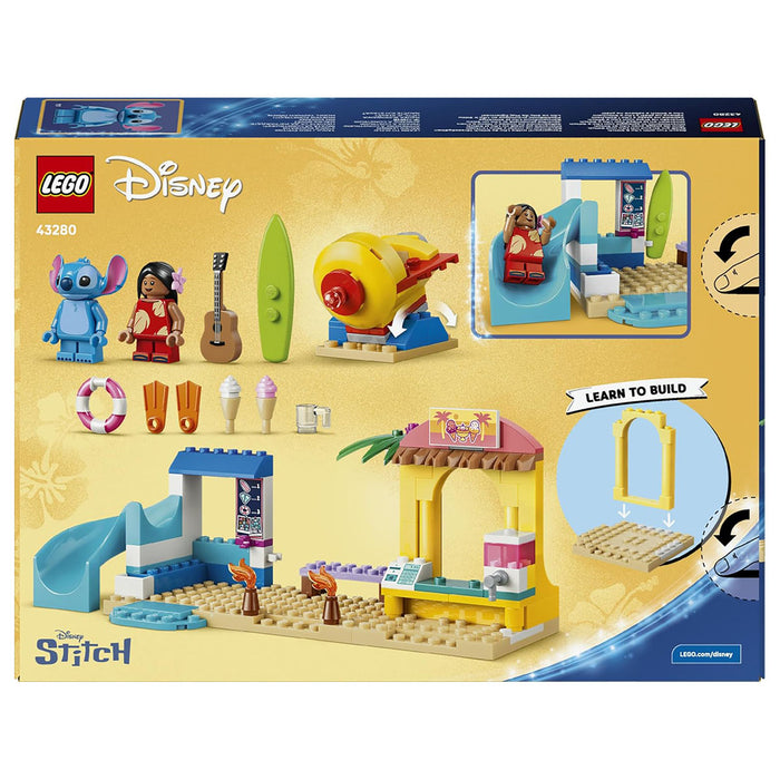 LEGO Disney Beach Fun with Lilo & Stitch Building Set