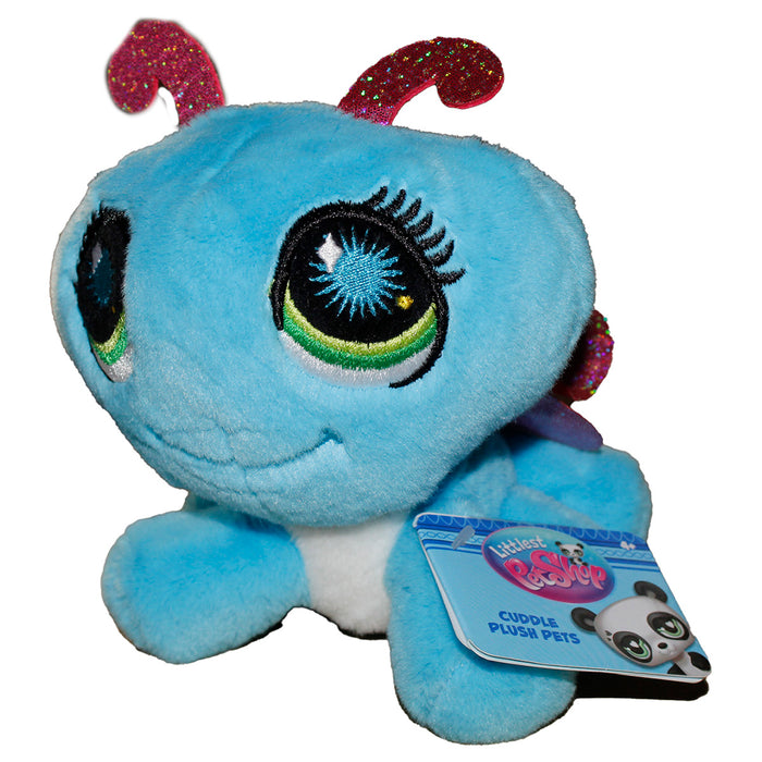 Littlest Pet Shop Blue Butterfly 6" Cuddle Plush Pet 