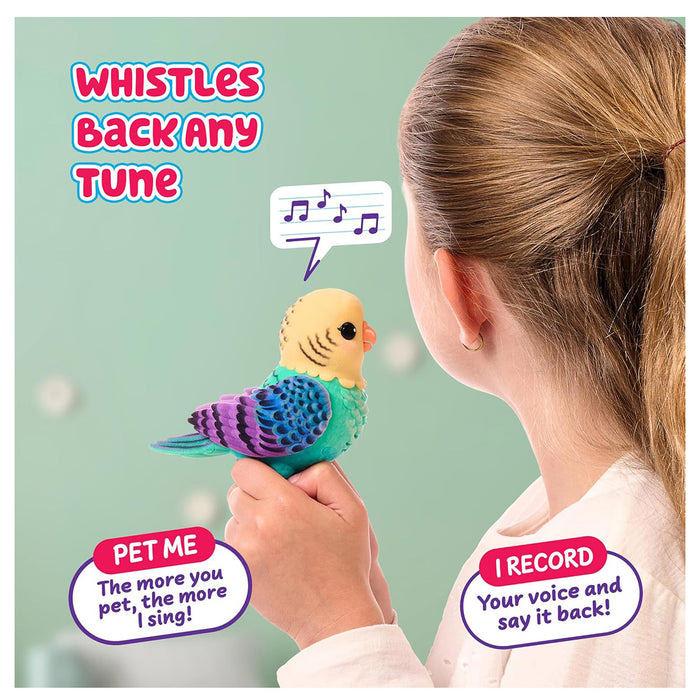 Little Live Pets My Really Real Bird & Cage - Indie the Budgie Interactive Pet
