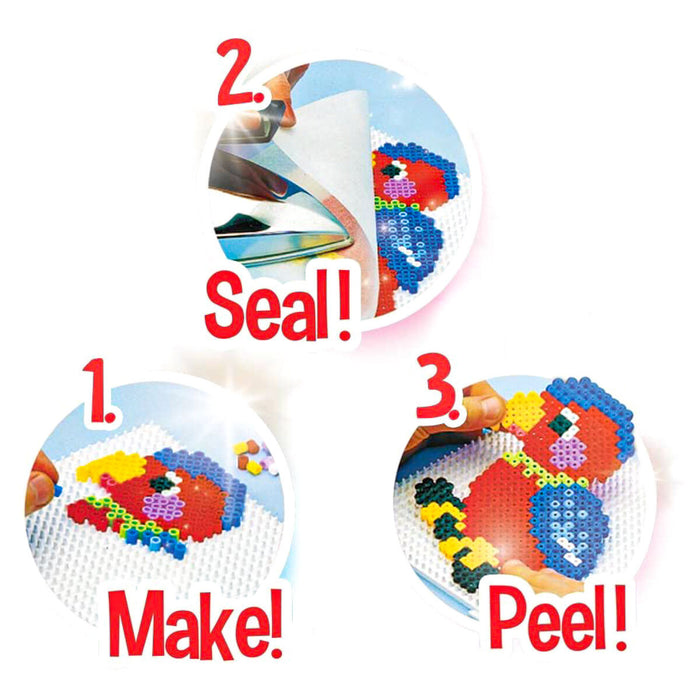 Hama Midi Beads 4000+ Piece Tub with 3 Pegboards