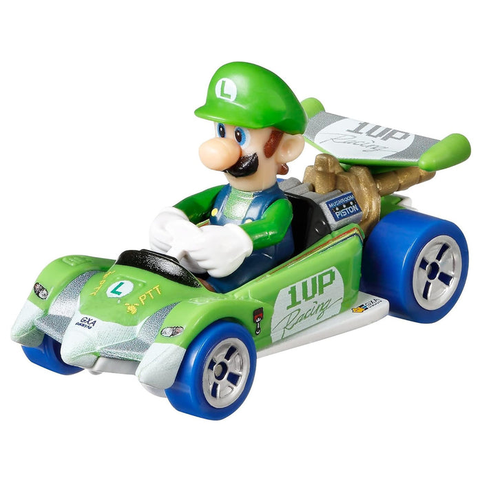 Hot Wheels Mario Kart Luigi Circuit Special Die-Cast Car