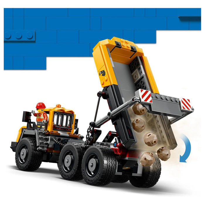 LEGO City Dump Truck & Front End Loader Building Set