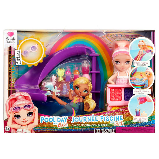 Rainbow High Littles: Pool Day with Blush Playset