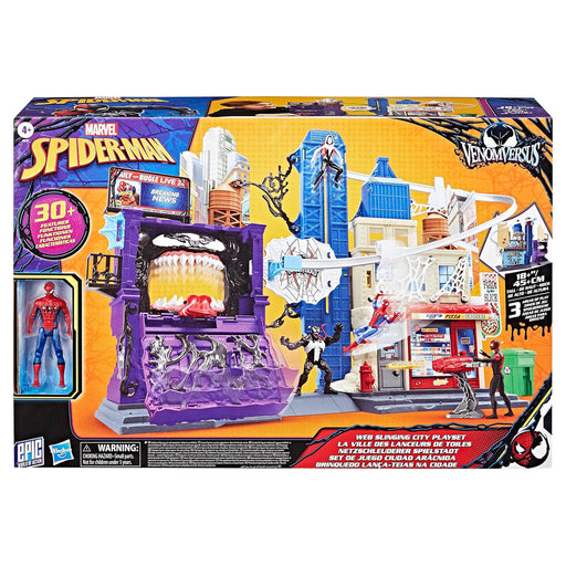Marvel Spider-Man VenomVersus Web Slinging City Playset