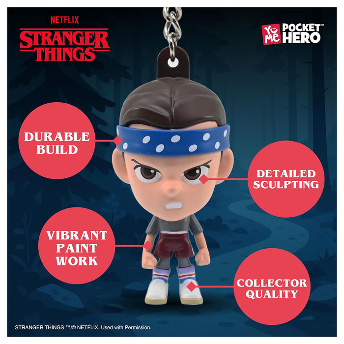 Stranger Things Pocket Hero Eleven Keyring