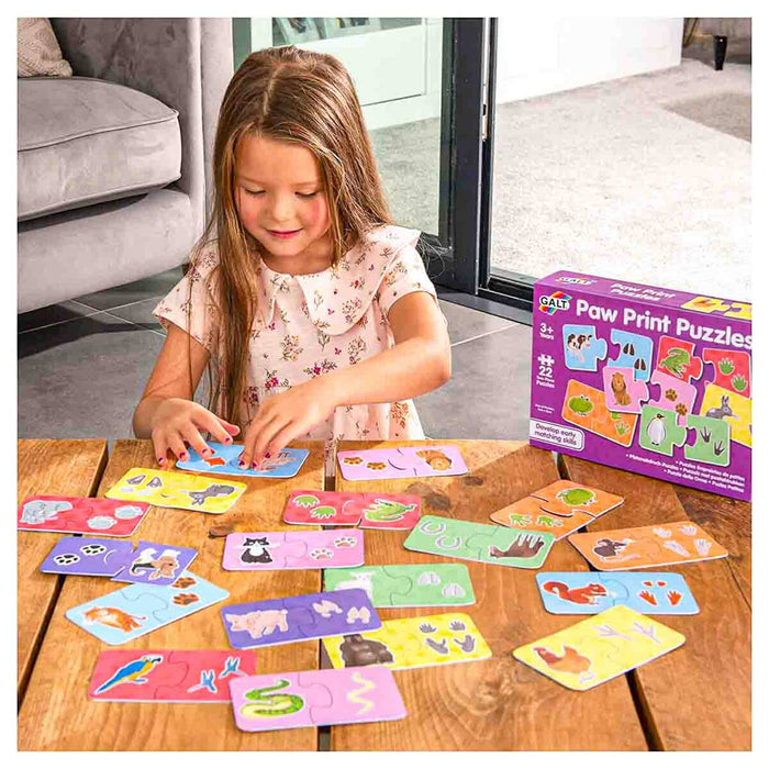Galt Paw Print Puzzles