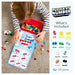 Plus-Plus Puzzle by Number Transportation Activity Pad